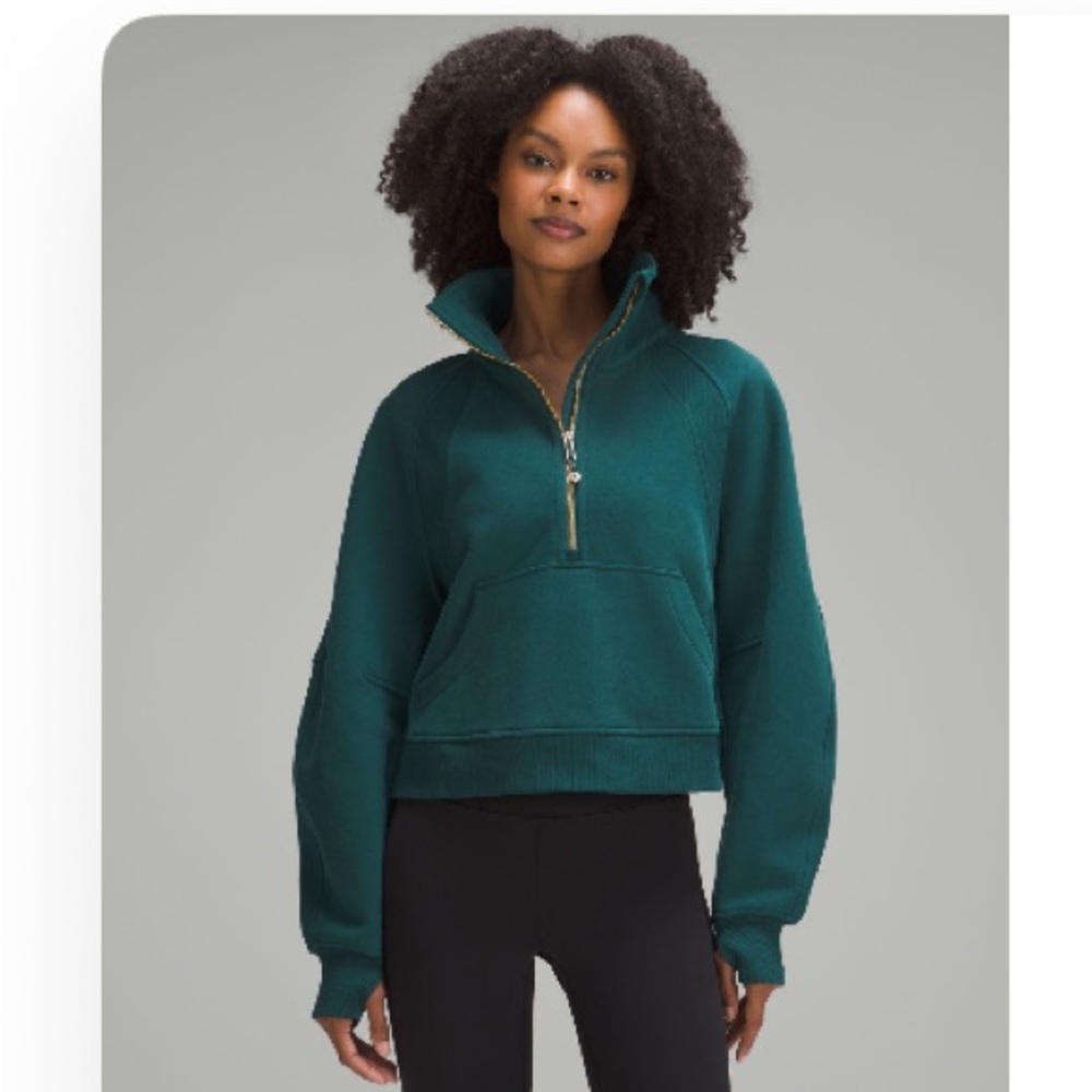 LULULEMON Scuba Oversized 1/4 Zip *Cropped*